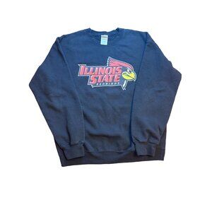 Adult Unisex Mens Gildan Illinois State Redbirds Heavy Blend Sweatshirt Black M
